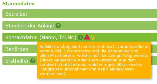 Beispiel für den Tooltip „Praxistipps“